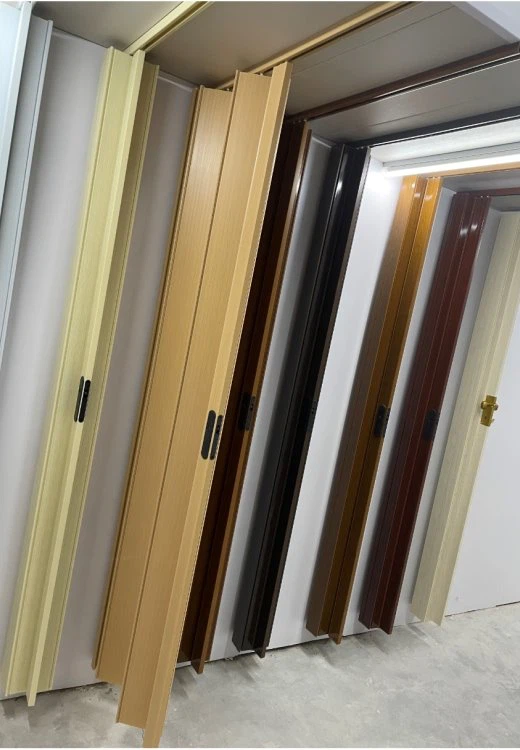 Divisorio scorrevole in PVC per porte pieghevoli