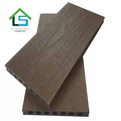 WPC Solid Decking Wood Texture Flooring